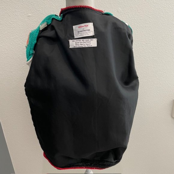 Vintage 90's Alfonso Pozo for Globetrotter "Jungle Animal" Cardigan Sweater - Picture 12 of 13